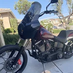 Front Headlight Fairing 15'' Windshield Fit For Harley Dyna Low Rider Fxdf Fxdb. Fixed Price $129.43.