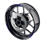 Blue RUSH2 Wheel Sticker 17 Inch Rim For Honda CBF1000 06 07 08 09. Fixed Price $28.80.