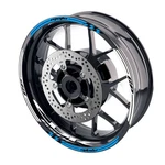 Aqua 17 Inch Vinyl Wheel Sticker Decal GP02 For Honda CBR650F 14-18 16 15. Fixed Price $40.71.