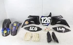 2009 Yamaha YZ250F Fenders Rear Front Number Plates Gas Tank Shrouds Fork Guards. Fixed Price $99.99.