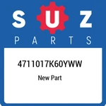 47110-17K60-YWW Suzuki Cover Comp,frame,r 4711017K60YWW, New Genuine Oem Part. Fixed Price $165.40.