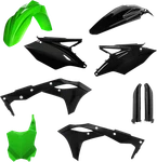Acerbis 2861931089 Full Plastic Kit Green/black. Fixed Price $133.95.