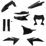 Acerbis Full Plastic Kit Black For Ktm 500 Exc-f 2024-2025. Fixed Price $155.83.