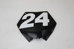 Ktm Sxf Exc 2011-2013 Oem Black Front Numberplate With Stickers 77308007000. Fixed Price $12.95.