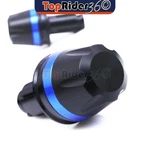 Blue Cnc Bar End Sliders Moire For Yamaha XSR700 16-22 21 20 19 18 17. Fixed Price $38.26.