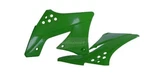 Polisport Radiator Shrouds Scoops Plastic Green Kawasaki KX250F 2009-2012. Fixed Price $67.33.