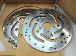 Harley 97-99 Touring (retro-fit Front-end) Brake Rotors (part Of 40904-00). Fixed Price $150.00.