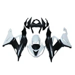 Gloss Black White Fairing Kit For Kawasaki ZX6R 2013-2018 Abs Plastic Bodywork. Fixed Price $432.95.