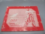 Honda Oem Owners Manual & Competition Handbook 1989 CR125R 31KZ4600. Fixed Price $48.95.