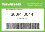Kawasaki Genuine Case-chain 36014-0044. Fixed Price $16.94.