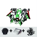 Green Black Bodywork For Kawasaki ZX6R Ninja 2009 2010 2011 2012 Abs Fairing Kit. Fixed Price $370.95.