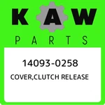 14093-0258 Kawasaki Cover,clutch Release 140930258, New Genuine Oem Part. Fixed Price $23.80.