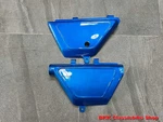 Suzuki TS100 C/n TS125 DS100 1978-1979 Side Cover Blue Lh & Rh. Fixed Price $30.04.