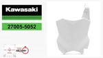 Kawasaki Oem 58029-0013-266 White Front Number Plate Genuine From Japan. Fixed Price $70.69.