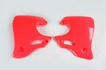 Ufo Red Radiator Tank Shrouds / Covers Vintage Honda CR125 93-94, CR250 92-94. Fixed Price $74.95.