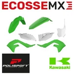 Kawasaki KX250F Plastic Kit 2021-2023 KX450F 2019-2023 Polisport Oem Green/white. Fixed Price $141.00.