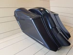 Harley Davidson 6"DOWN 9"BACK Extended Bags/fender With 8X8 Lids Touring 97-2013. Fixed Price $989.10.