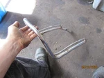 1980 Suzuki GN400 Rear Grab Rail Handle. Fixed Price $40.00.