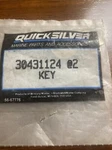 New Mercury Mercruiser Quicksilver Oem Part # 30431132 Key. Fixed Price $11.50.
