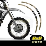 Camo Brown Dirt Bike Rim Wraps Sticker For Suzuki Dr 200S 2015-2020 18 19. Fixed Price $38.95.
