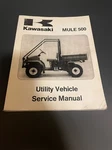 Kawasaki Atv Utility Vehicle Oem 1997 Mule 500 Service Manual 99924-1146-02. Fixed Price $69.97.