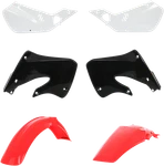 Acerbis 2040910207 Standard Plastic Kits Black Oem 1999-2002 Red White. Fixed Price $157.95.