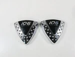 2013 Victory Vision Tour Left Right Triangle Chrome Side Cover Set 5245659. Fixed Price $99.99.