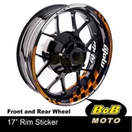 AA01 Rim Decals 17 Inch Wheel Stripes Stickers Green Color For Honda Kawasaki. Fixed Price $34.16.