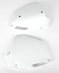 Ufo Plastics Side Panels White Motorcycle Dirt Bike HO02626041 12-303-29. Fixed Price $50.18.