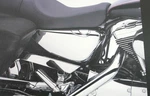 Harley Sportster Oil Tank Chrome Cover Rh (OEM66262-04). Fixed Price $164.79.