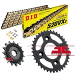 Did Gold X-ring Chain & Quiet Jt Sprocket Kit For Suzuki SFV650 Gladius 09-15. Fixed Price $132.61.