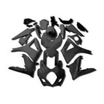 Suzuki 2007-2008 GSX-R1000 Gsxr Yana Shiki Black Body Cover Cowling Fairing Kit. Fixed Price $314.99.