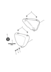 Triumph Air Cooled Thruxton 900 Efi & Carbs Sidepanel, Lh T2309415-PG. Fixed Price $167.00.