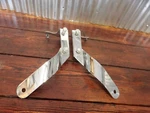 98-03 Honda Shadow Ace VT750 National Cycle Windshield Chrome Brackets. Fixed Price $25.99.