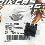 Nos Genuine Harley Way Socket Housing 73158-96BK. Fixed Price $18.99.