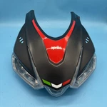 Aprilia RS660 Apex Black Headlight & Upper Cowl New Genuine DIS.2B006629. Fixed Price $799.38.