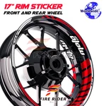 Rim Sticker Decals 17 Inch AA02 Set For Honda CBR1000RR Fireblade 18 19 20. Fixed Price $32.33.