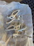 Bmw S1000R 17-20 Oem Front Main Footrest Pegs Left Right Set Brackets Steps. Fixed Price $49.99.