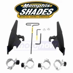 Memphis Shades MEB2008 Trigger-lock Mount Kit For Batwing Fairing Gt. Fixed Price $149.95.