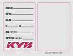Factory Effex Na Stickers Kyb Suspension Spec (3 Pack) 22-. Fixed Price $5.22.