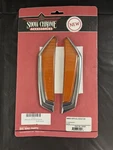 Show Chrome Vertical Air Reflector For 2012-2017 Honda Goldwing 52-823. Fixed Price $50.00.