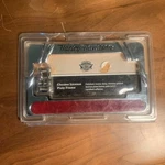 Oem Harley Davidson 7" X 4" Raised Script Chrome License Plate Frame 59141-98. Fixed Price $30.00.