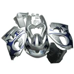 Silver Blue Fairings For Suzuki GSXR600 GSXR750 1996 1999 Abs Plastic Bodywork. Fixed Price $420.95.