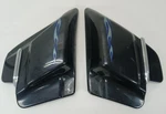 Harley-davidson 2007 Road King Cvo Side Covers Black Ice W/ Blue Flames. Fixed Price $179.00.