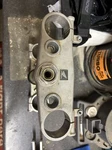 Honda CRF250R Oem Triple Clamps 2014 2015 2016 2017 With Steering Damper. Fixed Price $299.99.