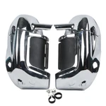 New Chrome Lower Vented Leg Fairing Glove Box For Harley-davidson Touring Models. Fixed Price $109.50.