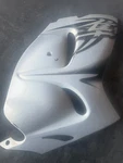 Suzuki Hayabusa Cowling, Under Rh (white) 94470-15H20-YPA. Fixed Price $200.00.