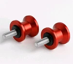 Puig 5922R 10MM Red Swingarm Spools Fit Yamaha Triumph Aprilia - Pair. Fixed Price $32.00.