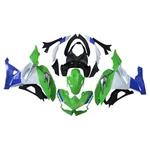 Blue Silver Green Fairings For Kawasaki Ninja 500 2024 2025 Abs Plastic Bodywork. Fixed Price $469.95.