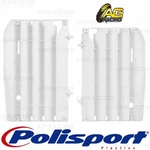 Polisport Radiator Louvres Grills White For Honda Crf 450R 2009-2012 Motocross. Fixed Price $38.99.